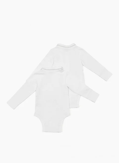 Сет бодита Brunello Cucinelli Kids 9-12M — снимка 3