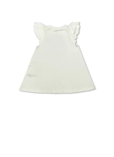 Рокля с детайли от плетиво Zimmermann Kids — снимка 2