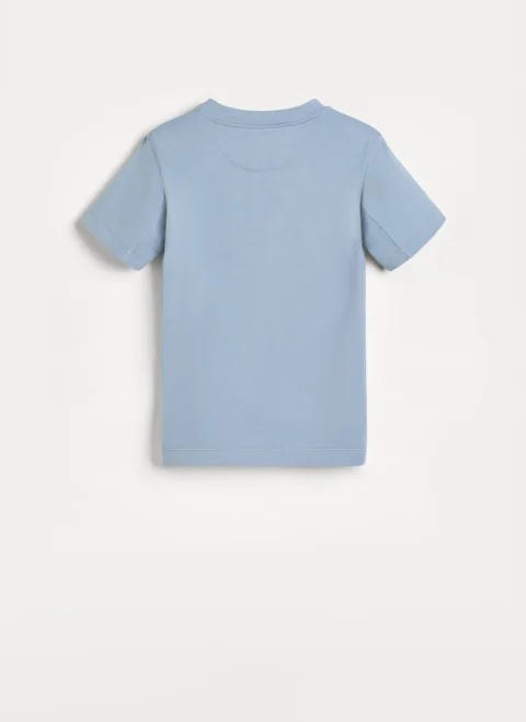 Тишърт с принт Brunello Cucinelli Kids 12 — снимка 2