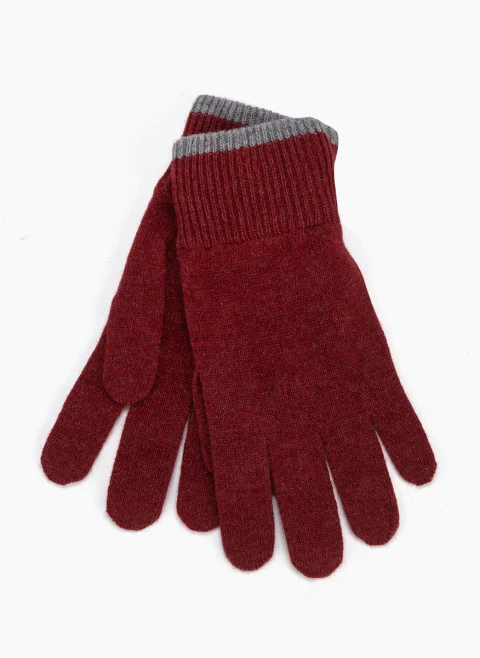 Ръкавици от 100% кашмир Brunello Cucinelli Kids M — снимка 4