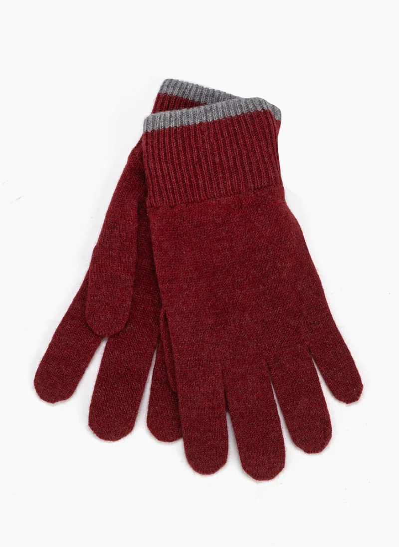 Ръкавици от 100% кашмир Brunello Cucinelli Kids M — снимка 4