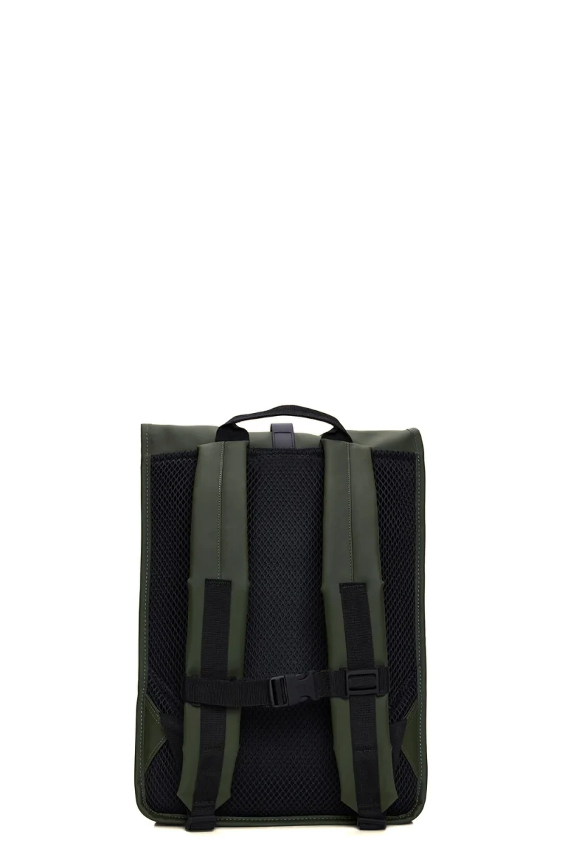 Backpack Rolltop Rucksack W3 13320 03 green — снимка 2