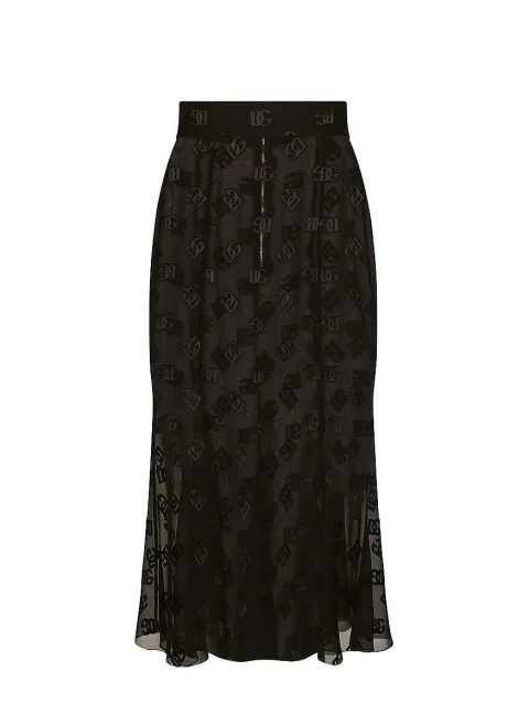Пола с коприна Dolce&Gabbana — снимка 2