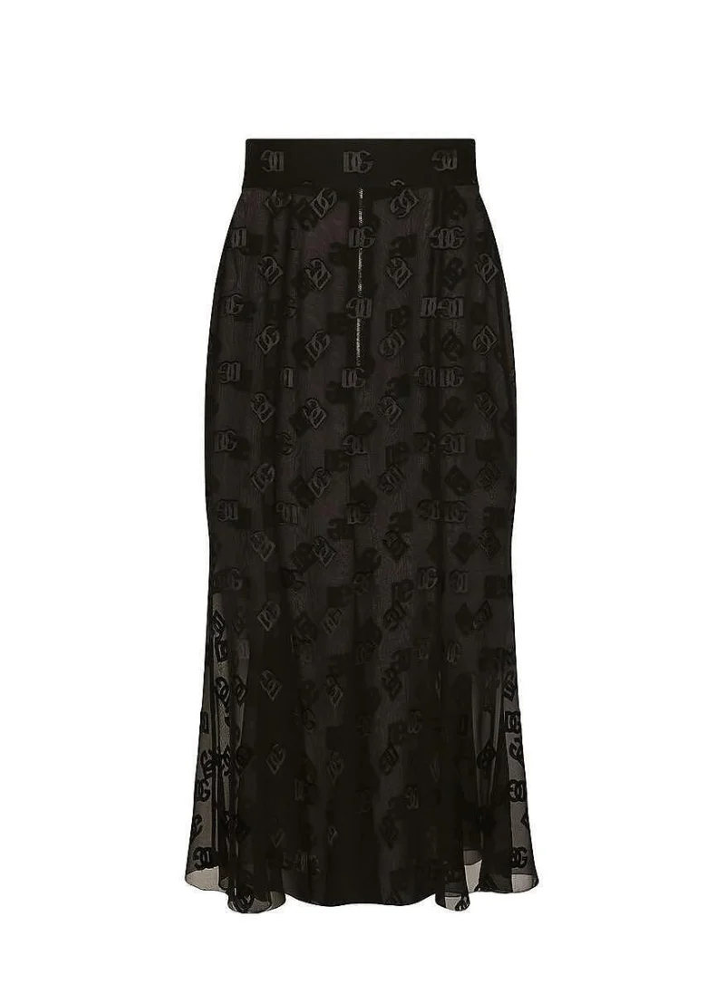 Пола с коприна Dolce&Gabbana — снимка 2