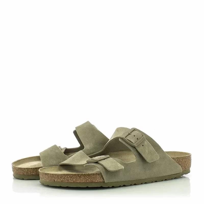 Мъжки Чехли Комфорт BIRKENSTOCK – 1019045 ARIZONA FADED KHAKI — снимка 3