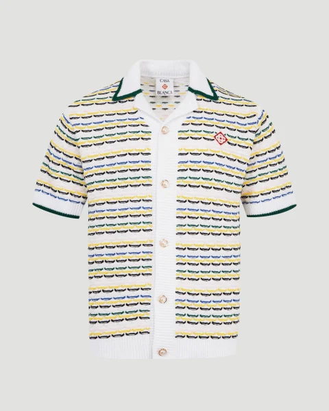 Tuck Stitch Short Sleeve Shirt