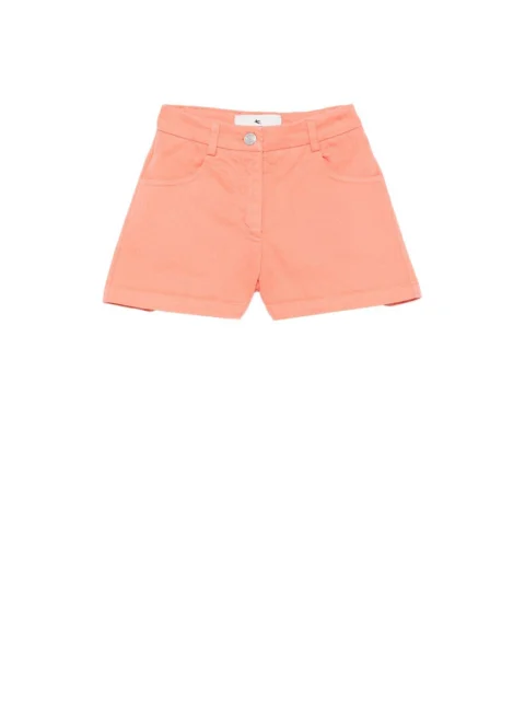 Къс панталон с лого бродерия Etro Kids