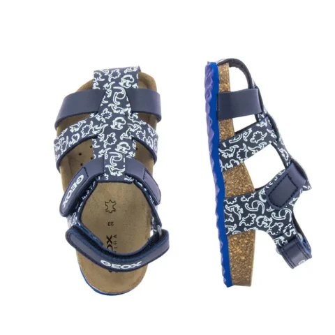 Сандали Момчета GEOX – B252QB C4211 B SANDAL CHALKI BOY NAVY/WHITE — снимка 4