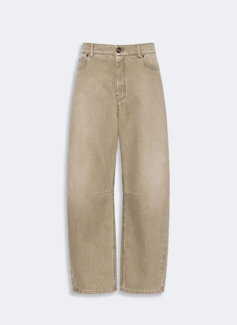 Деним 'Barrel-leg' Weekend Max Mara Wkdarcadia — снимка 7