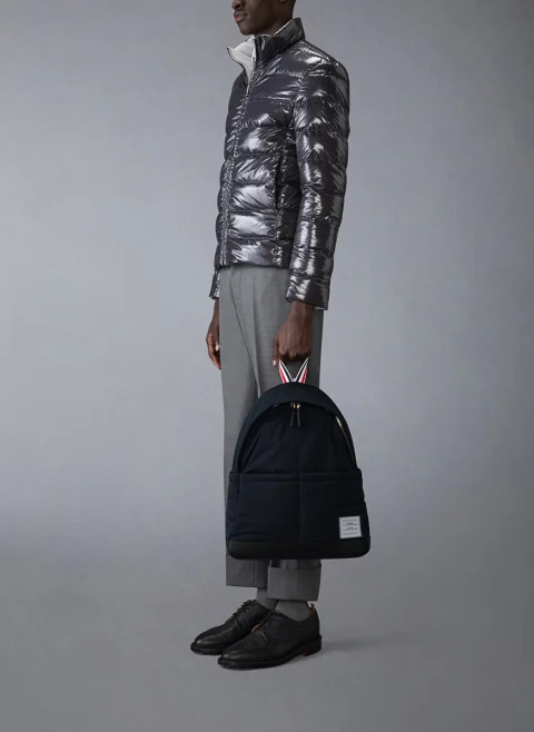 Раница с кожени детайли Thom Browne — снимка 5