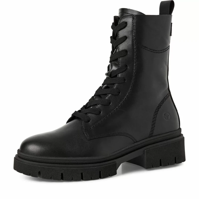 Дамски Кубинки TAMARIS – 1-25213-43-001 BLACK_1 — снимка 3