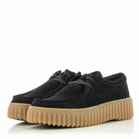 Дамски Ежедневни CLARKS – 26172044 TORHILL BEE BLACK SDE — снимка 2