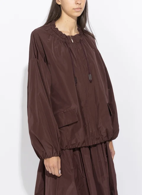 Бомбър яке от тафта 'S Max Mara Smmonde — снимка 5