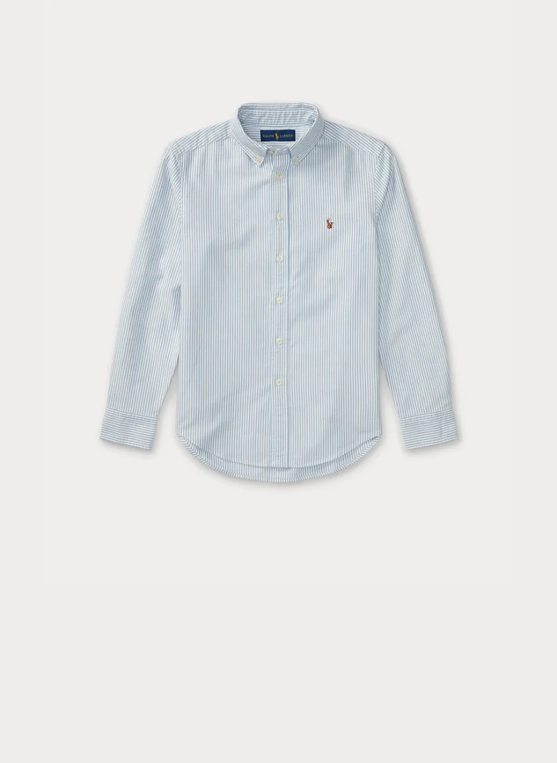 Раирана риза с бродерия Ralph Lauren Kids 7-14 — снимка 4