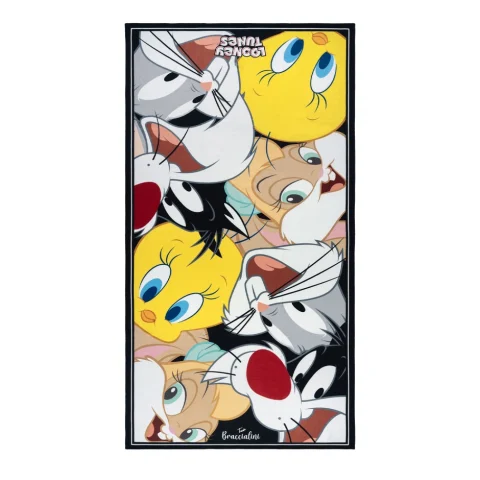 Плажна кърпа Looney Tunes Braccialini — снимка 5