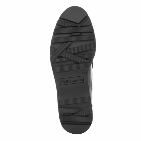 Дамски Лоуфър TAMARIS – 1-1-24312-21 BLK PATENT STR — снимка 4