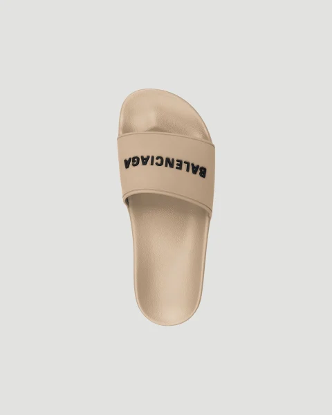 Pool Slide Sandal in Beige — снимка 4