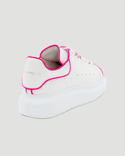 Oversized 'Larry' Sneakers in White — снимка 2