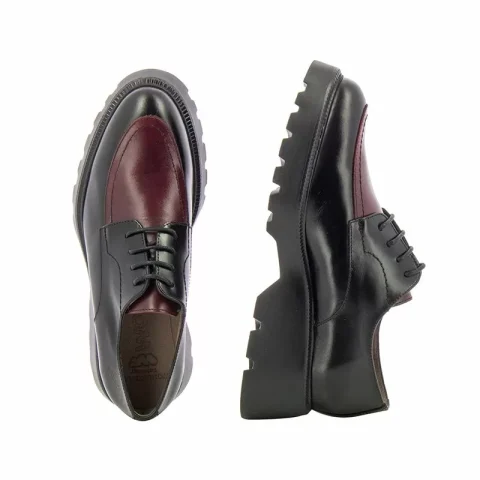 Дамски Ежедневни WONDERS – C-7201 PORTOBELLO NEGRO/VINO — снимка 5