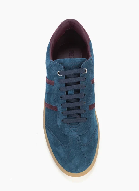 Велурени кецове Ferragamo — снимка 5