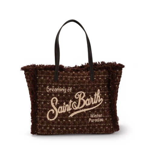 Дамска чанта Vanity Tweed SAINT BARTH