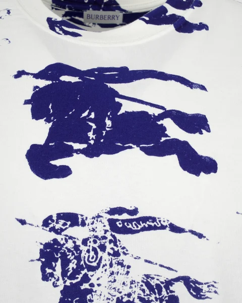 EKD Cotton T-Shirt in White — снимка 6