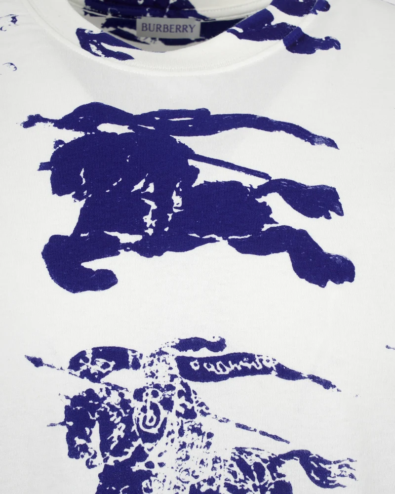 EKD Cotton T-Shirt in White — снимка 6