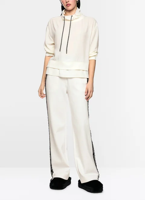 Суитшърт 'Waterfall-style collar' Marc Cain Sports — снимка 2