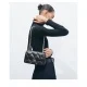 Дамска черна чанта SMALL BUNNY KNOT TORY BURCH — снимка 6