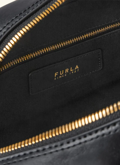 Чанта Furla Poppy Dome Nero M — снимка 4
