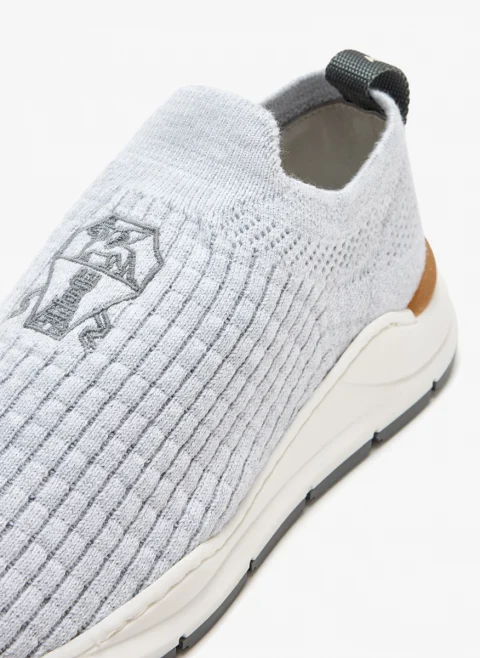 Кецове 'Cotton knit' Brunello Cucinelli Kids — снимка 4