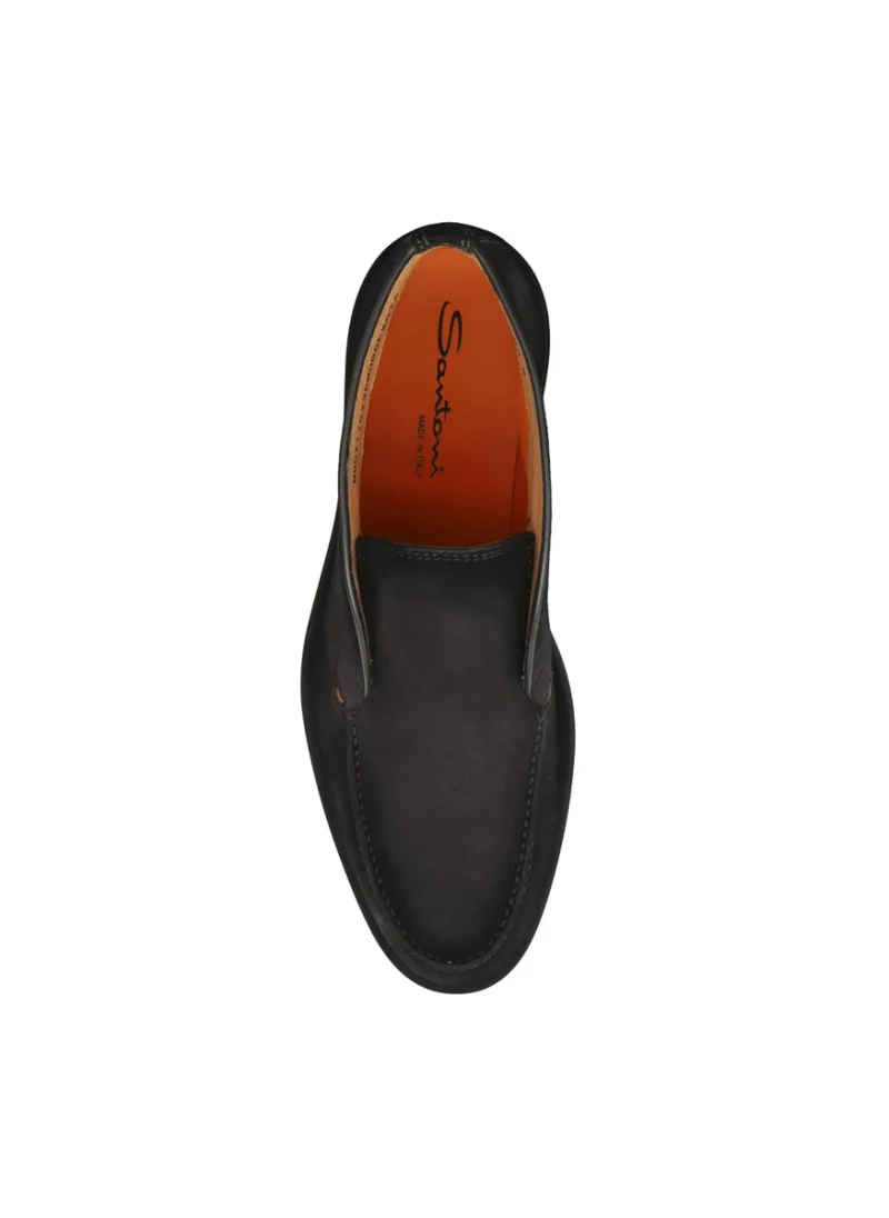Боти от велур Santoni — снимка 4