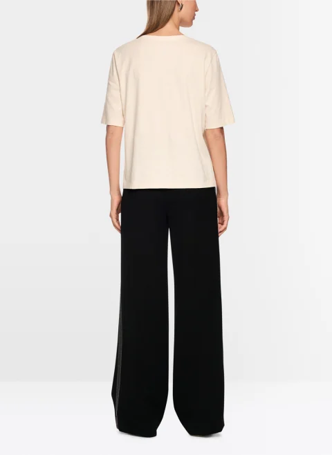 Тишърт с бродерия Marc Cain Sports — снимка 3