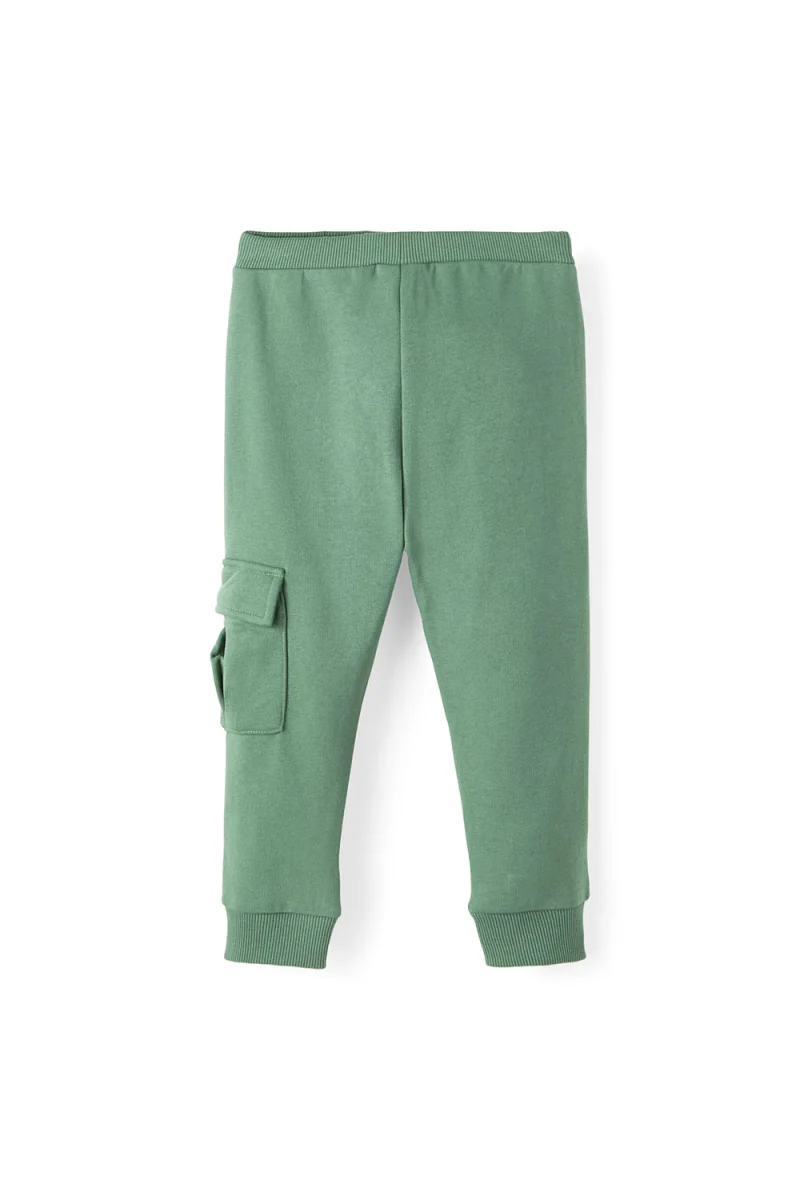 Детски Долнище Nmmnanan Loose Swe Pant Bru Camp 13205931 17-5912 TCX Dark Ivy — снимка 2