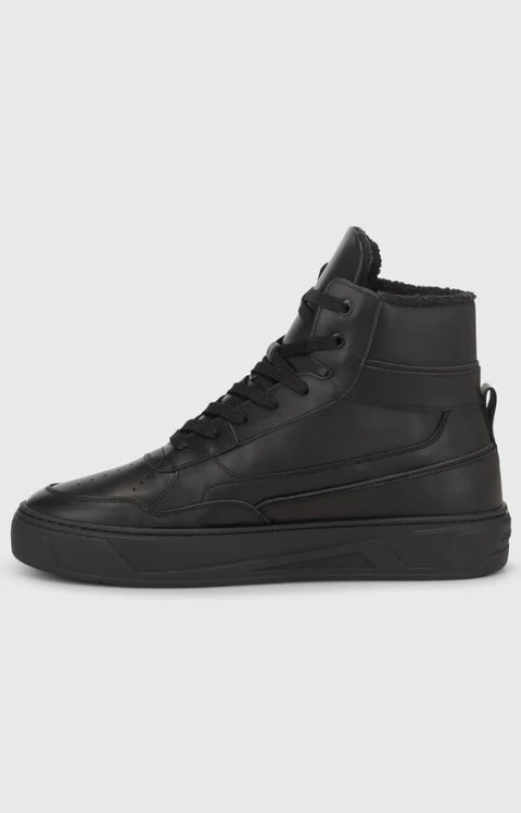 Черни обувки 707 MID — снимка 4