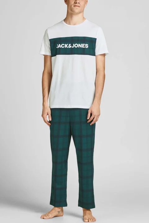 пижами Jactrain Lw Pants And Ss Tee Giftbox 12198200 19-5320 TCX Ponderosa Pine — снимка 2