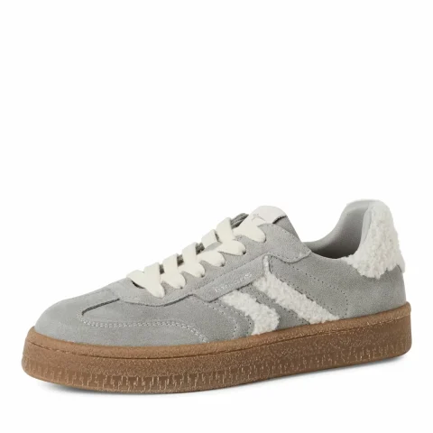 Дамски Сникърс TAMARIS – 1-23723-44-203 LT. GREY/FUR — снимка 3
