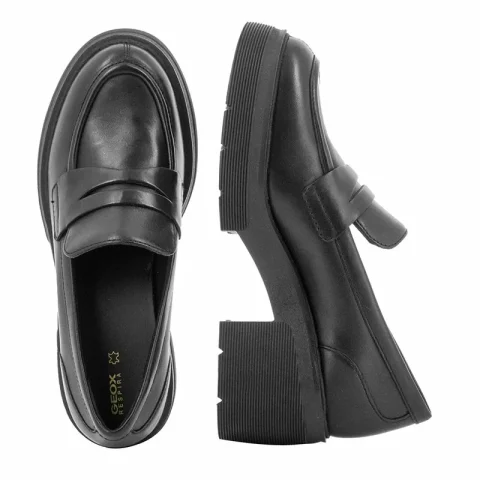 Дамски Лоуфър GEOX – D46WWD D SPHERICA EC15 BLACK — снимка 5