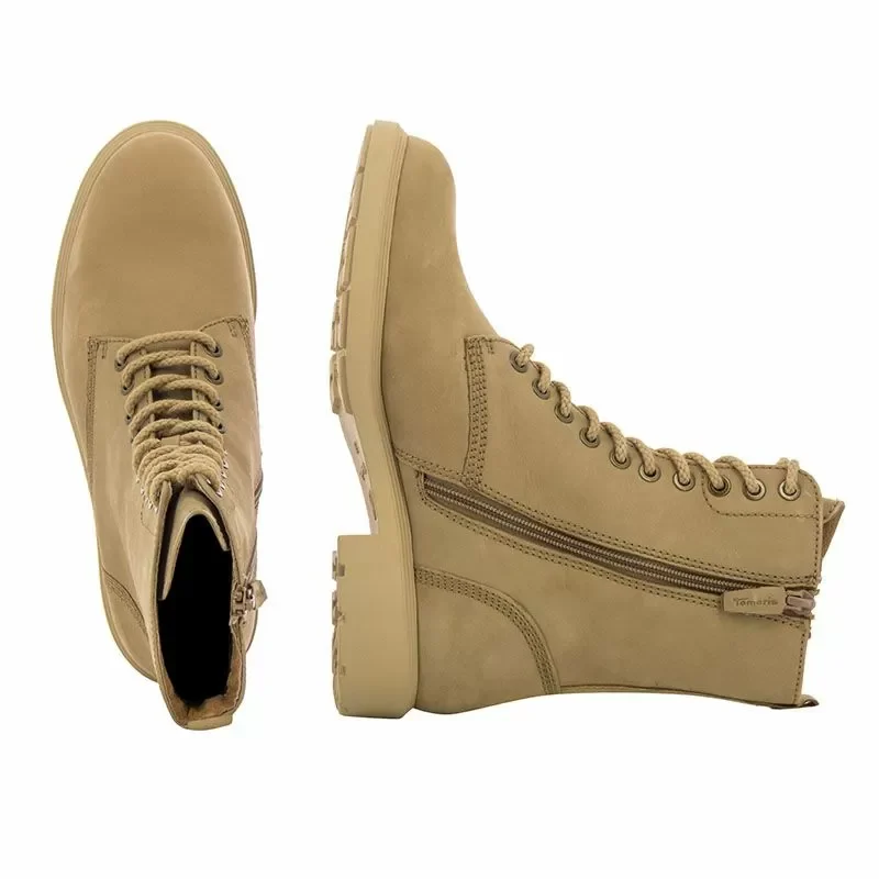 Дамски Кубинки TAMARIS – 1-25218-41 310 CAMEL — снимка 5