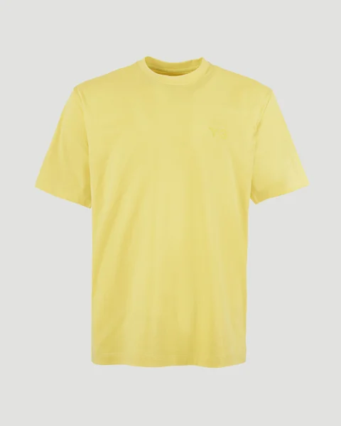 Regular Short Sleeve T-Shirt in Yellow