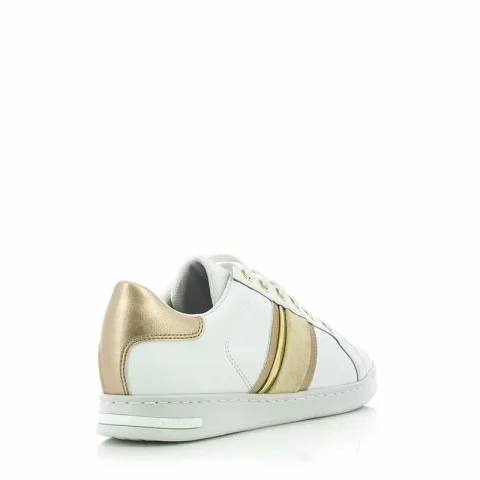 Дамски Сникърс GEOX – D361BE 239 D JAYSEN WHITE/LT GOLD — снимка 2