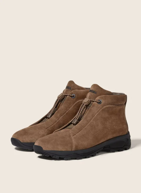 Велурени боти 'Triple Stitch™ Vetta' Zegna — снимка 2