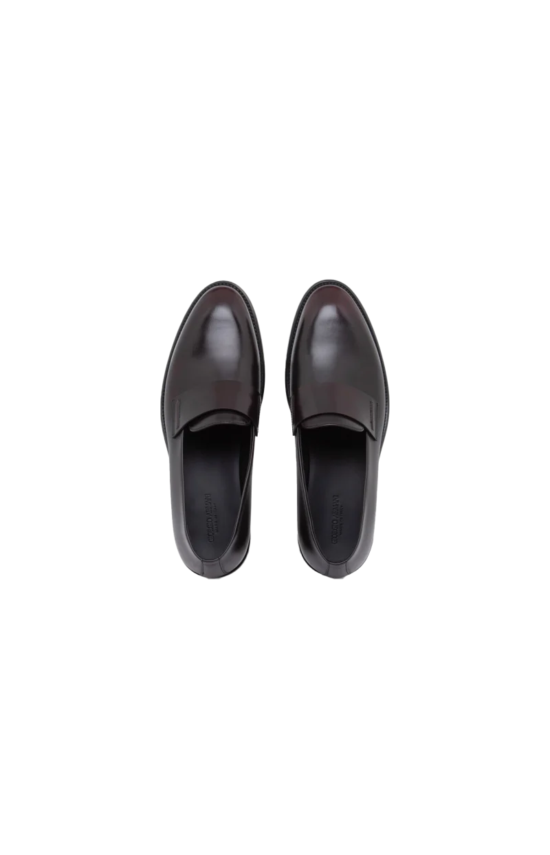 Slippers in Brushed Leather with a Leather Sole — снимка 3