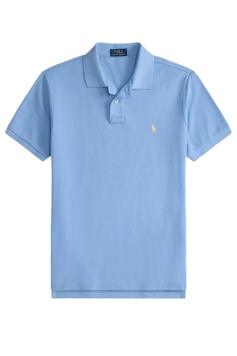 Polo Basic Mesh-Ssl-Knt 710680784461 400 blue