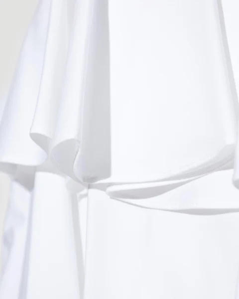 Asymmetrical Skirt in White — снимка 2