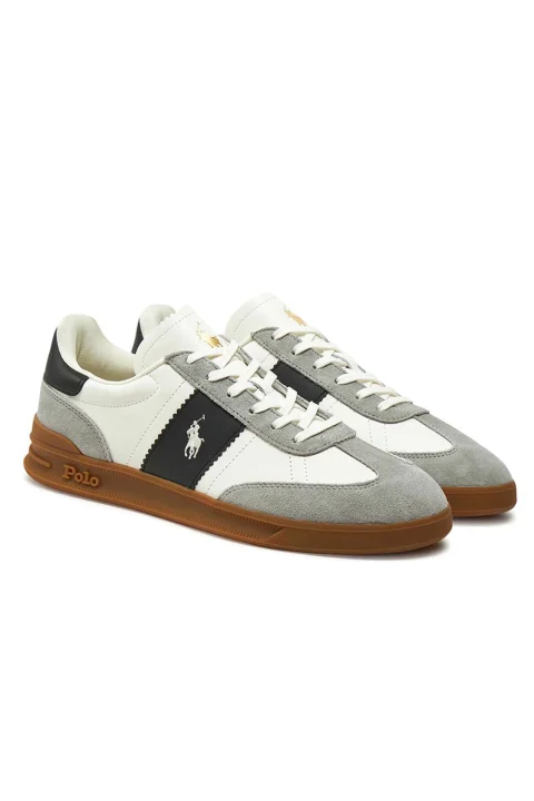 Sneakers Hrt Aera Pp-Low Top Lace 809956119002 white/black/soft grey — снимка 2