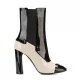 Дамски боти в два цвята Casadei — снимка 2