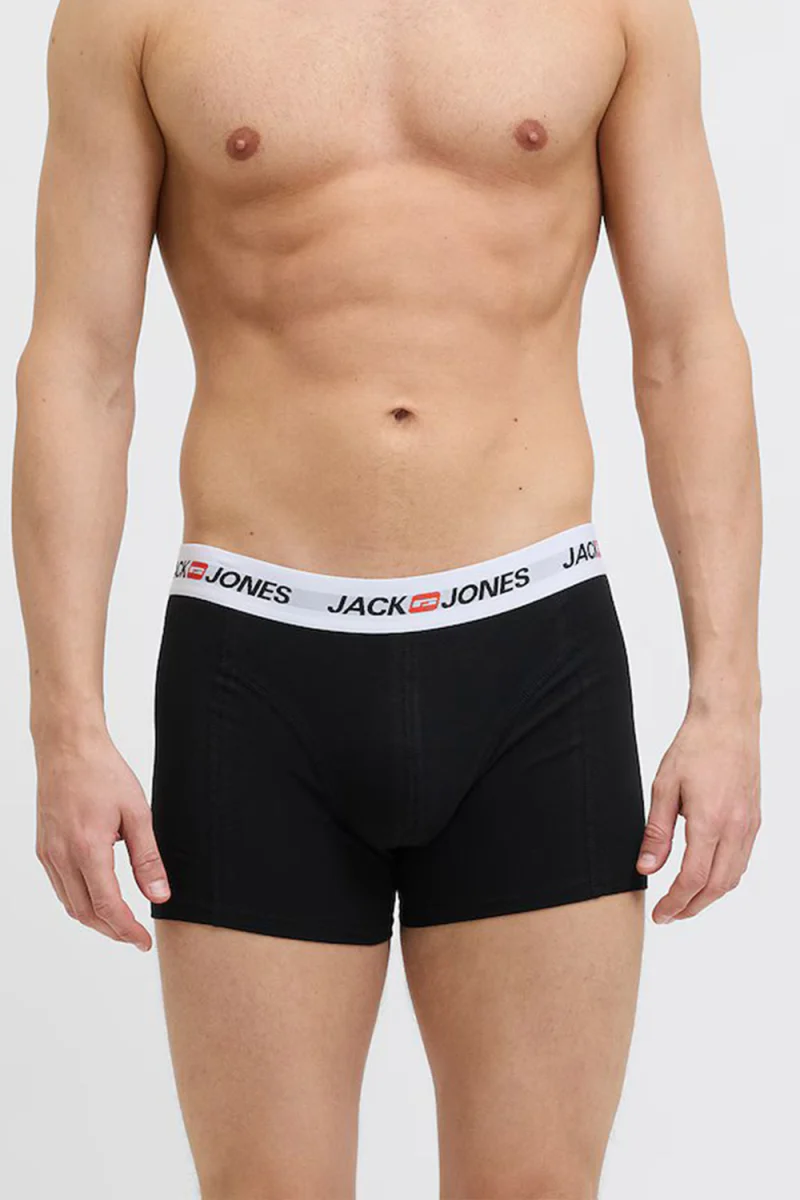 Бельо (Pack of 3) Jaccorp Old Logo Trunks 12282733 C-N10 black — снимка 2