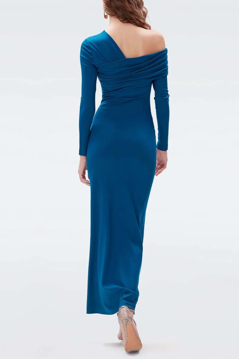 Рокля Dolores DVFDL3R056 teal — снимка 2