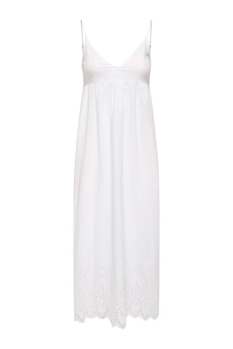 Рокля Onltulum Emb Long Strap 15369128 11-0601 TCX bright white